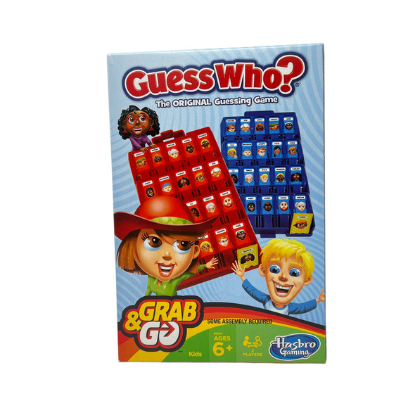 Hasbro Games Guess Who Grab Go Hasbro Gaming Travel Portable Ages 6